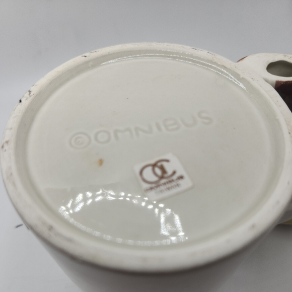 VTG Omnibus Fitz and Floyd Coffee Mug. Angry Office Man Punching Computer - Picture 6 of 6